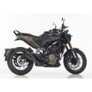 V*HURRIC Pro 2 Auspuff 60mm schwarz-matt EG-BE passt für HUSQVARNA Svartpilen 12