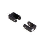 SW-Motech Anbaumaterial für ION Fußraste Schwarz passt für Honda XRV650/750(87-03)XL600V(87-99)CRF1000