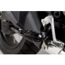 SW-Motech Fußrastenverbreiterung Schwarz passt für Honda CRF1000L Africa Twin(15-17)