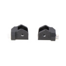 SW-Motech Anbaumaterial für EVO Fußraste Schwarz passt für BMW R1100GS R1150GS/Adv passt für BMW R1200GS(93-12)