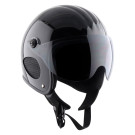 Bores Gensler SRM Slight 1 - FINALE - Jethelm - mit Visier - schwarz-glanz