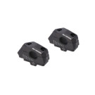 SW-Motech Lenkerverlegung variabel für Ø22 Lenker H=25 mm Verlegung 5/10/15/20/25/30 mm Schwarz