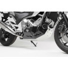 SW-Motech Motorschutz Schwarz/Silbern passt für Honda NC700/NC750 mit DCT