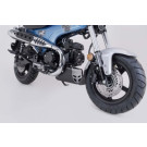 SW-Motech Motorschutz Schwarz/Silbern passt für Honda Dax 125(22-)