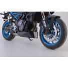 SW-Motech Bugspoiler Schwarz/Silbern passt für Suzuki GSX-8S(22-)