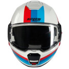 Nolan Klapphelm N120-1 LINEO 347 Gr: 2XS-3XL Weiss Blau Rot