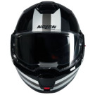 Nolan Klapphelm N120-1 LINEO 348 Gr: 2XS-3XL Schwarz Weiss Silber