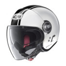 Nolan Jethelm N21 VISOR 06 DOLCE VIT094 Weiss Metallic Schwarz ECE 22.06