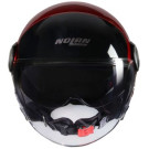 Nolan Jethelm N21 VISOR 06 VERNICIATURA SPECIALE 344 Gr: 2XS-XL Rot Schwarz