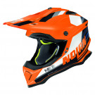 NOLAN Moto Cross Helm N53 Kickback Flat LED Orange 84 Gr:2XS-3XL