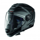 NOLAN Crossover Helm N70-2GT Glaring N-Com Flat Black 46 Gr:2XS-3XL