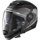 NOLAN Crossover Helm N70-2GT N-COM LAKOTA, Red Flat Black 35 Gr: 2XS-3XL