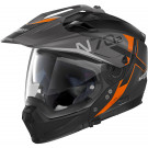 NOLAN Crossover Helm N70-2X N-COM BUNGEE, Orange Flat Black 37 Gr: L