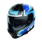 Nolan Integralhelm N80-8 RUMBLE N-COM 60 Schwarz Metallic Blau Gr:2XS-3XL Schwarz Metallic Blau ECE 22.06