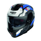 Nolan Integralhelm N80-8 Starscream N-Com Flat Black 44 Gr:2XS-3XL Matt Schwarz Blau ECE 22.06