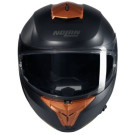 Nolan Integralhelm N80-8 CLASSICO NOBILE E 311 Gr: 2XS-3XL Schwarz Ocker