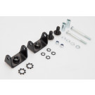 SW-Motech Adapter für SW-MOTECH Scheinwerfer-Halter Schwarz für original passt für BMW-Nebelscheinwerfer