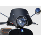 ERMAX Scooterscheibe Piccolo schwarz matt ABE passt für VESPA GTS 125(20-22)/GTS