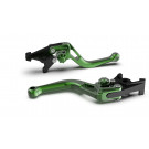 LSL Bremshebel BOW für Brembo 15/17/19 RCS, R37R, kurz, grün/grün (Stück)