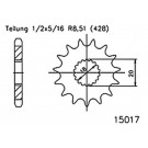 ESJOT Ritzel 15 Zähne Stahl 428er Teilung (1/2x5/16) (Stück)