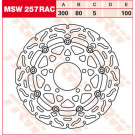 TRW Lucas Bremsscheibe MSW257RAC, schwimmend kawasaki (Stück)