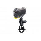RAM Mounts Kamerahalterung (kurz) für Lenker/Rohre mit 1/4 Zoll-20 Gewindestift - mit Klemmschelle (Stück)