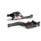 LSL Kupplungshebel BOW L54, kurz, anthrazit/rot (Stück)