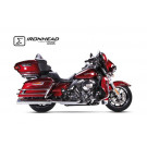 IRONHEAD Edelstahl Auspuff Harley-Davidson Touring Road King, 06-16 (Paar)