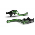 LSL Bremshebel BOW für Brembo 15/17/19 RCS, R37R, kurz, grün/schwarz (Stück)