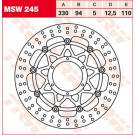 TRW Lucas Bremsscheibe MSW245, schwimmend honda (Stück)