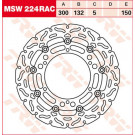 TRW Lucas Bremsscheibe MSW224RAC, schwimmend yamaha (Stück)