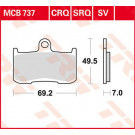TRW Lucas Racingbelag MCB737CRQ (Satz)