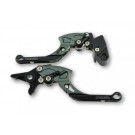 Probrake Kupplungs- & Bremshebelset TECTOR, dark titan, yamaha (Paar)