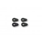 SHIN YO Alu Montageplatten INDY SPACER für YAMAHA MT 07/09/10, Set (Satz)