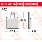 TRW Lucas Racingbelag MCB789SRQ (Satz)