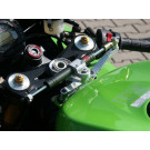 LSL Lenkungsdämpfer Kit Kawasaki ZX-10R 04-05, titan (Set)