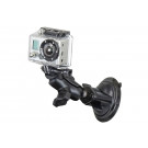 RAM Mounts GoPro Saugfuß-Kamerahalterung (kurz), B-Kugel (1 Zoll) (Stück)