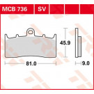 TRW Lucas Bremsbelag MCB736 BMW (Satz)