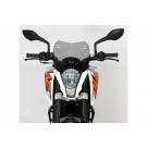 MRA Spoilerscheibe S, KTM DUKE 125 / 200 /390 alle Baujahre, rauchgrau (Stück)