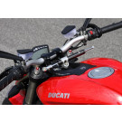 LSL Lenkungsdämpfer Kit Ducati Streetfighter, titan (Set)