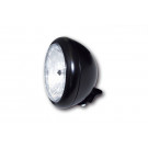 SHIN YO 7 Zoll HD-STYLE Scheinwerfer, klares Glas (Prismenreflektor), schwarz glänzend, (Stück)