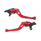 Probrake Kupplungs- & Bremshebelset MIDI, rot, BMW (Paar)