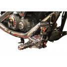 HIGHWAY HAWK Fußrastenanlage Techglide vorverlegt YAMAHA XV S 950A MIDNIGHT STAR (Stück)