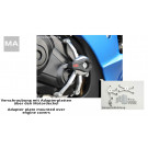 LSL Crash-Pad Montagekit Suzuki GSX650/1250FA&GSX650F (Stück)
