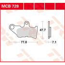 TRW Lucas Bremsbelag MCB728 yamaha (Satz)