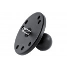 RAM Mounts Basisplatte mit 1/4 Zoll-20 Gewindestift - für Kamera-Anbindung (Stück)