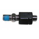 Spiegeladapter M8 Linksgewinde, schwarz, f. Stiele m. M8 (Stück)