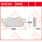 TRW Lucas Bremsbelag MCB800 (Satz)