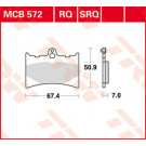 TRW Lucas Racingbelag MCB572SRQ (Satz)
