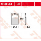 TRW Lucas Bremsbelag MCB564 (Satz)